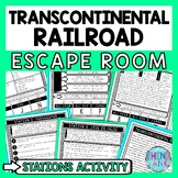 Transcontinental Railroad Escape Room Stations - Reading C