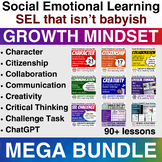 Growth Mindset Mega Bundle | Chat GPT vs Social Emotional 