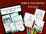 Transfiguration of Jesus Coloring Pages