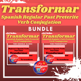 Transformar - Spanish Regular -AR Past Preterite tense Ver
