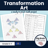 Transformation Art - Hands on Math Project