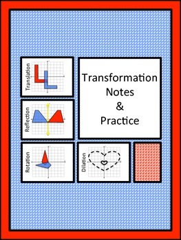 Preview of Transformation Notes and Practice
