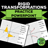 Transformation Practice Powerpoint - Translate, Reflect, Rotate