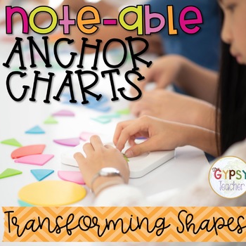 Preview of Transformation of Shapes Anchor Chart