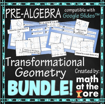 Preview of Transformational Geometry - BUNDLE for Google Slides™