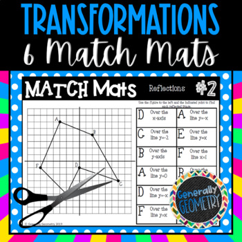 Preview of Coordinate Transformations - Reflections - Rotations - Dilations - Geometry