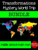 Transformations Activities | World Mystery Trip Bundle