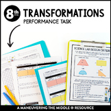 Transformations Activity | Translation, Reflection, & Rota