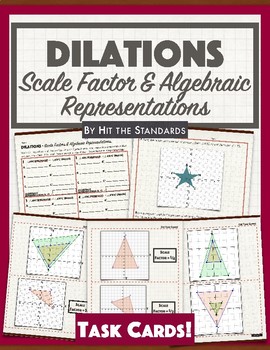 Preview of Transformations: Dilation on Coordinate Plane (Algebraic representations)
