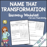 Geometric Transformations Worksheet and Cut and Paste Activity