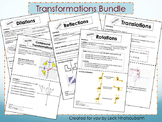 Transformations Foldables Bundle for Interactive Notebooks