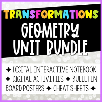 Preview of Transformations Geometry Unit Bundle
