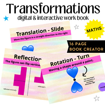 Preview of V8.4 Aligned Transformations - Book Creator Interactive Workbook