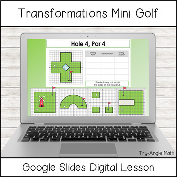 Preview of Transformations Mini Golf