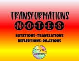 Transformations Notes