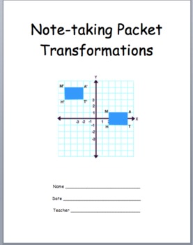 Preview of Transformations Packet
