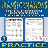 Transformations - Reflections, Rotation, Translation - Pra