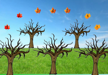Preview of Transformations Review Game:  Leaves on a Tree