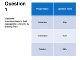 Transformations Review Game