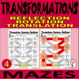 Transformations - Rotation, Reflection, Translation - Maze