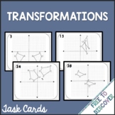 Geometric Transformations Task Cards Activity