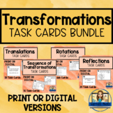 Transformations Task Cards Bundle