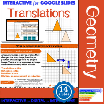 Preview of Transformations: Translations Guided Interactive Lesson