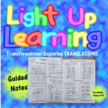 Preview of Transformations Translations Guided Notes
