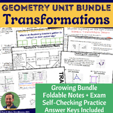 Transformations Unit Bundle (Geometry)