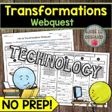 Transformations Webquest Reflection Rotation Translation Dilation