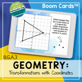 Transformations in a Coordinate System Boom Cards - Distan