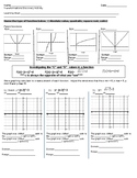 Transformations of Functions Graphing Calculator investigation