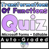 Transformations of Functions Quiz - MICROSOFT FORMS