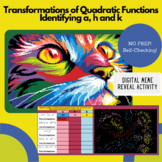 Transformations of Quadratic Functions Identifying a,h, an