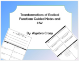 Transformations of Radical Functions Guided Notes and HW