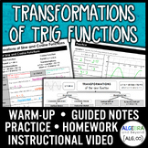 Transformations of Trigonometric Functions Lesson | Video 