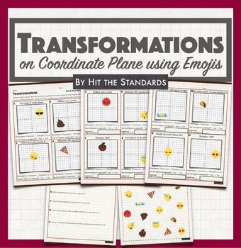 Preview of Transformations on Coordinate Plane, Orientation, Congruence, Algebraic Rep.