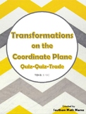 Transformations on a Coordinate Plane (TEKS 8.10C) Quiz-Qu