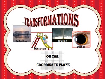 Preview of Transformations on the Coordinate Plane Interactive Lesson