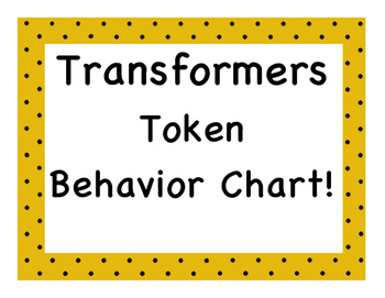 Transformers Behavior Chart