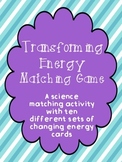 Transforming Energy Matching Game