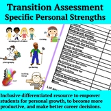 Transition Assessment |Specific Personal Strengths Invento