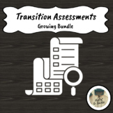 Transition Assessments for High School Special Education G