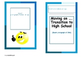 Transition Booklet for pupils with SEND - moving from prim