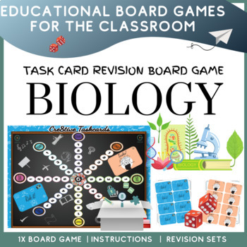 Preview of Biology Printable Themed Board Game