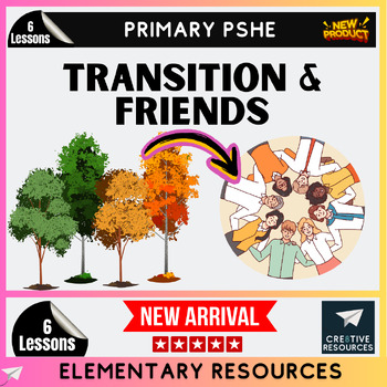 Preview of Transition & Friends - Elementary Careers Unit