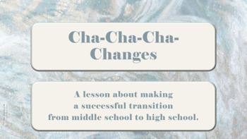 Preview of Transition Middle to High School SEL LESSON 5 Videos Self-talk Study Skills