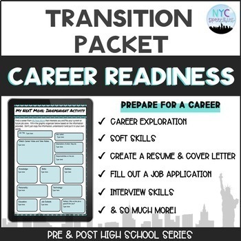 Preview of Transition Packet: Career Readiness