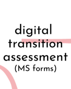 Preview of Transition Planning Assessment (11-12)