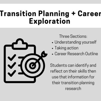 Preview of Transition Planning + Career Exploration
